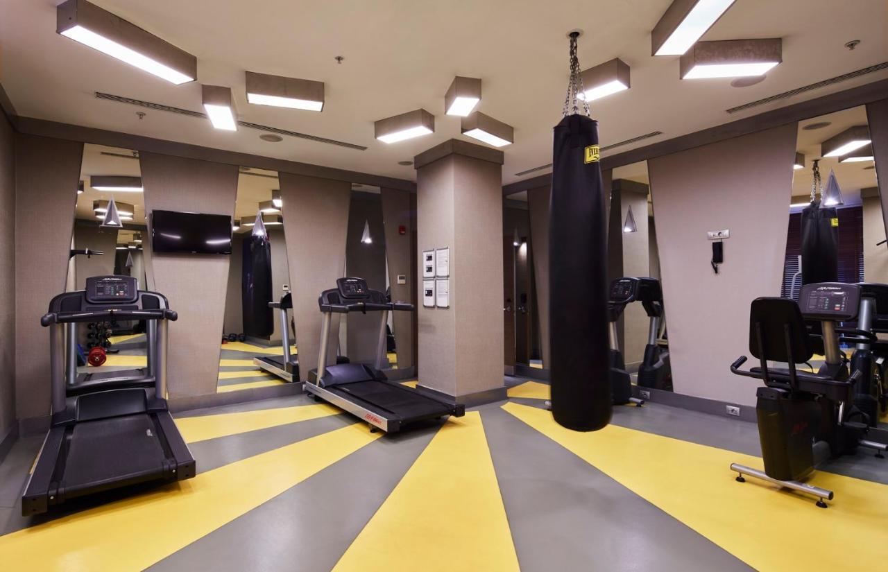 Moevenpick Istanbul Hotel Golden Horn Exteriér fotografie The gym at the hotel